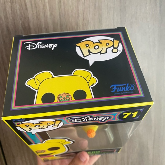 Funko Pop Disney #71 Zero Nightmare Before Christmas Blacklight - Picture 5 of 6